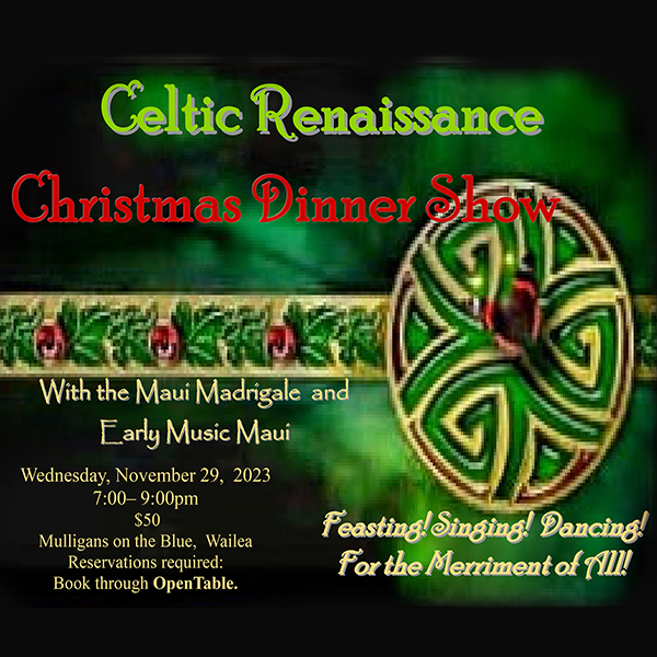 Celtic Renaissance Christmas Dinner Show