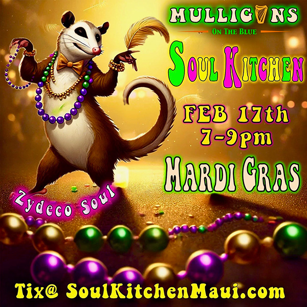 Mardi Gras with Soul Kitchen Maui