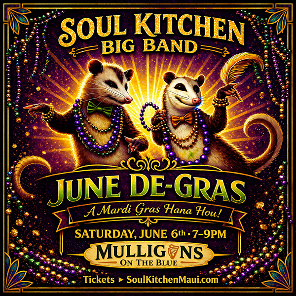 Mardi Gras with Soul Kitchen Maui