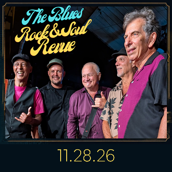 Maui’s own blues and soul ensemble returns to Mulligans On The Blue in Wailea for an evening of high-energy blues and soul music.